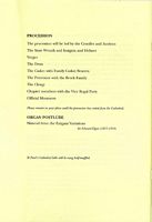Peter Brock's Funeral Program - Page 5